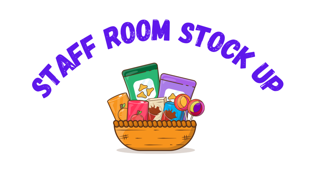 Staff Room Stock&nbsp;Up